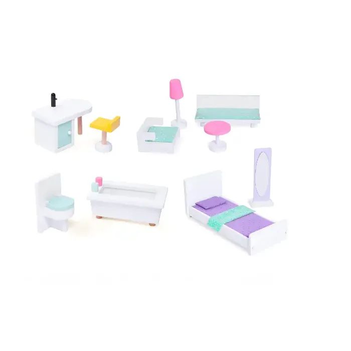 Ігровий набір Ecotoys Ляльковий будинок WOW (4128) зображення 6