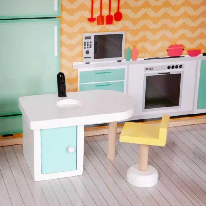 Ігровий набір Ecotoys Ляльковий будинок WOW (4128) зображення 7