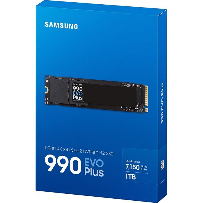 Накопичувач SSD M.2 2280 1TB 990 EVO Plus Samsung (MZ-V9S1T0BW) зображення 5