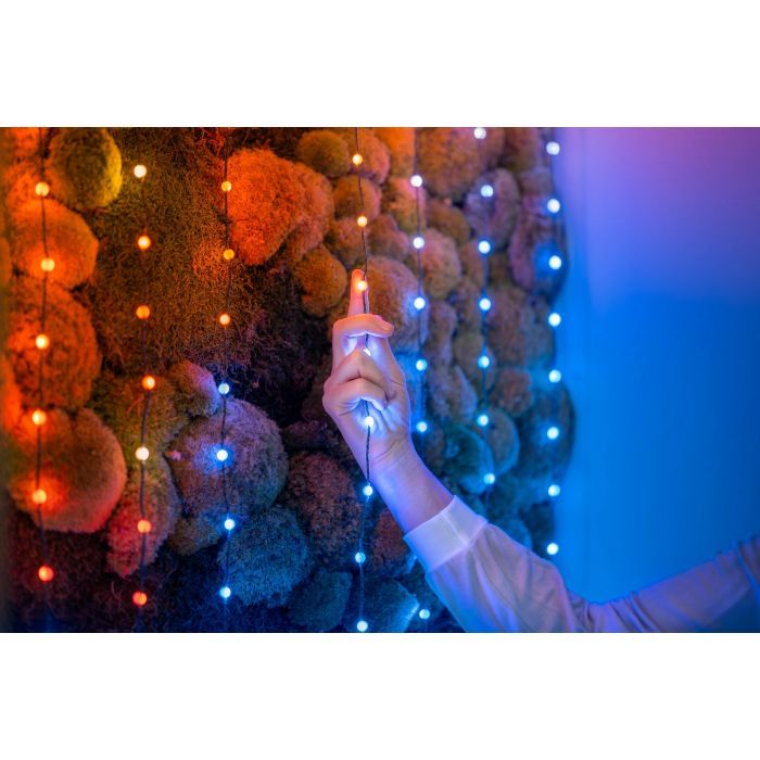 Гирлянда Twinkly Smart LED, Strings USB 100 Heart-shaped RGB LEDs, Clear Wire, USB-C (TWKH100RGB-T) изображение 11