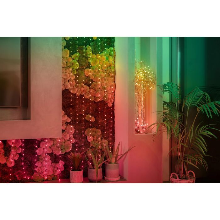 Гирлянда Twinkly Smart LED, Strings USB 100 Heart-shaped RGB LEDs, Clear Wire, USB-C (TWKH100RGB-T) изображение 8