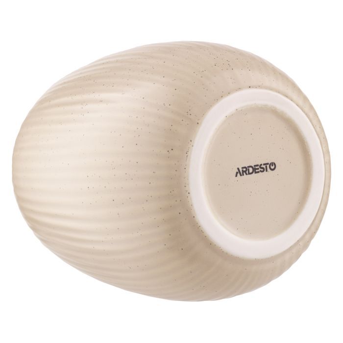 Ваза Ardesto Apulia, 13.2х17.9см, порцеляна, жовтий (AR3813B) зображення 5
