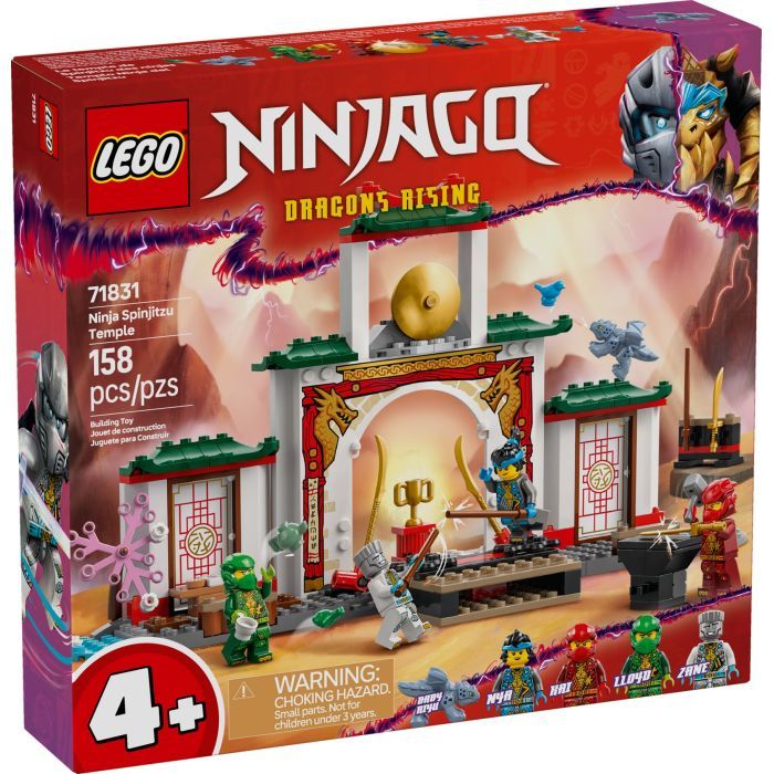 Конструктор LEGO Ninjago Храм ниндзя Спин-джитсу (71831)