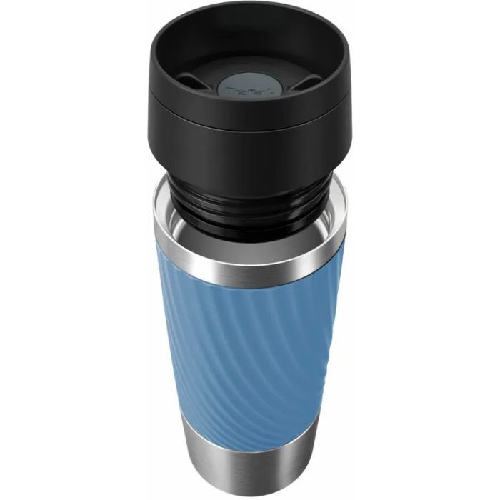 Термокружка Tefal Travel Mug Classic Twist, 360мл, нержавіюча сталь, зелений (N2024310) изображение 3