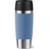 Термокружка Tefal Travel Mug Classic Twist, 360мл, нержавіюча сталь, блакитний (N2024510)