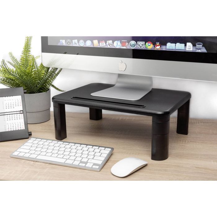 Підставка до монітора Digitus Ergonomic Monitor Riser, black (DA-90458) зображення 2
