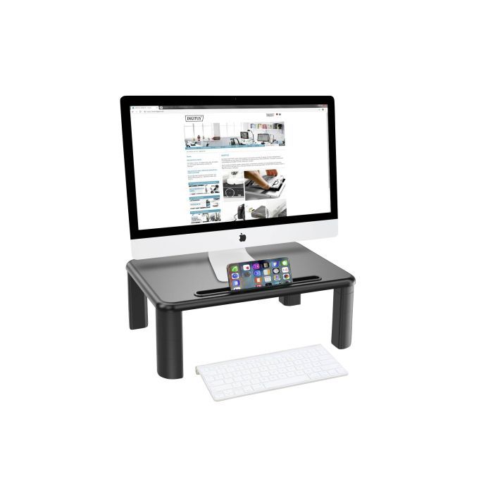 Підставка до монітора Digitus Ergonomic Monitor Riser, black (DA-90458) зображення 4