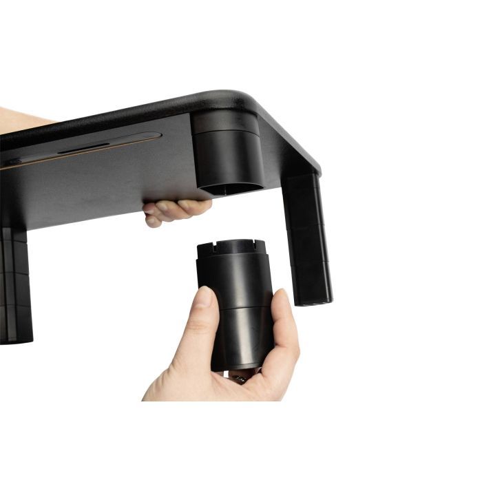Підставка до монітора Digitus Ergonomic Monitor Riser, black (DA-90458) зображення 5