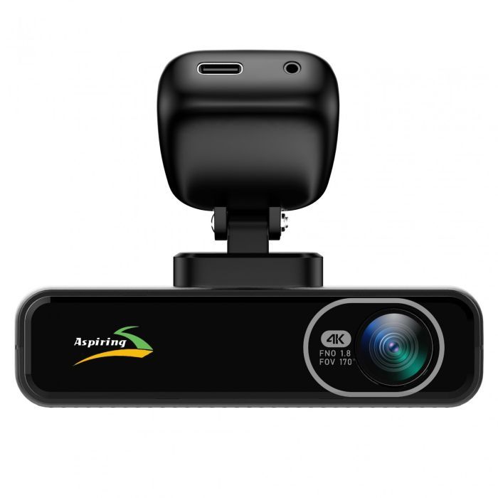Відеореєстратор Aspiring AT320 UHD 4K Speedcam WiFi GPS (Aspiring AT320 UHD 4K, Speedcam, WiFi, GPS) зображення 2
