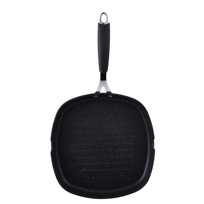 Сковорода Bergner Midnight, гриль 28x28 см (BG-30130-GR) изображение 4