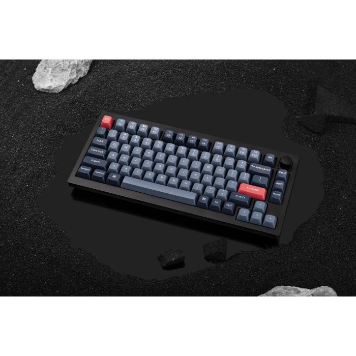 Клавіатура Keychron V1 Max Gateron Jupiter Red QMK Hot-swap Wireless/Bluetooth/USB UA Black (V1MD1_KEYCHRON) зображення 7