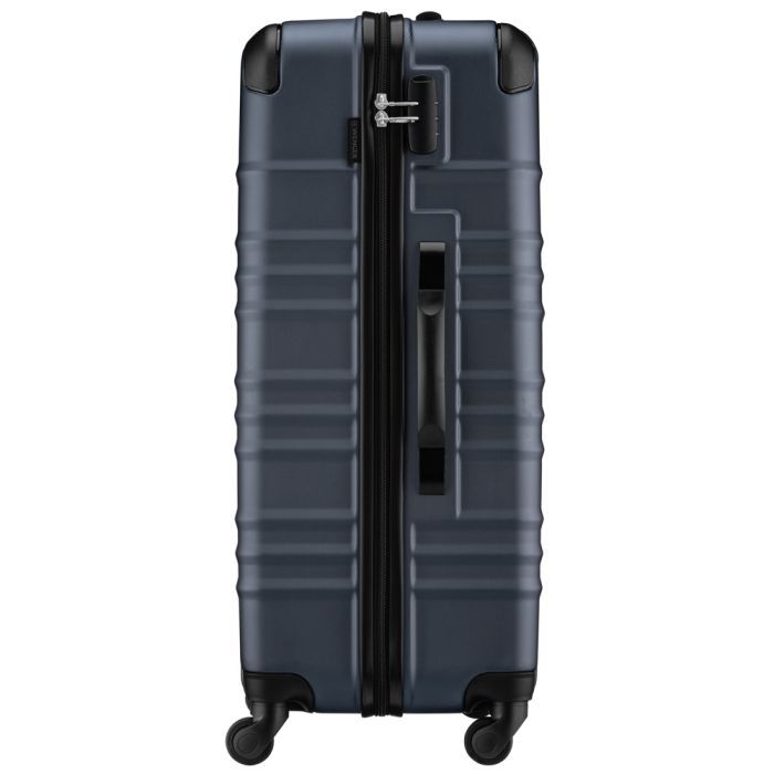 Чемодан Wenger Amplar, велика, пластик, 4 колеса, синя (653141) изображение 4