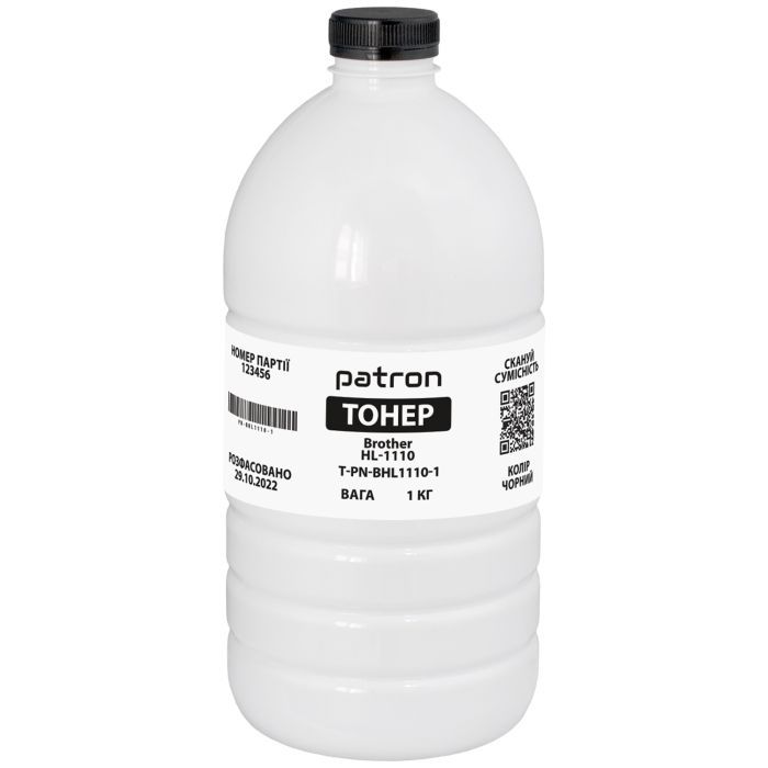 Тонер Brother HL-1110, 1 кг Patron (PN-BHL1110-1)