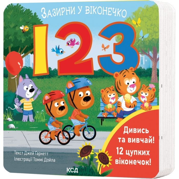 Книга 123. Зазирни у віконечко - Джей Ґарнетт КСД (9786171511187)