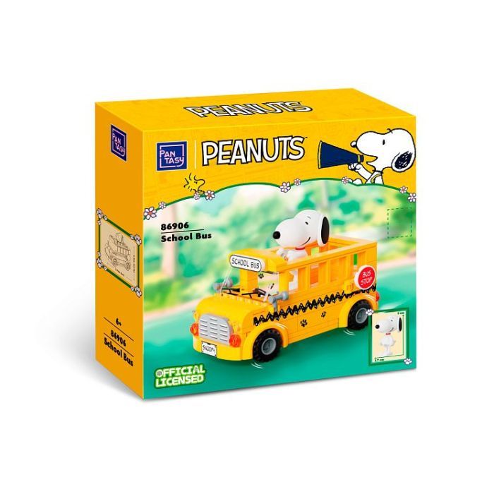 Конструктор Pantasy Snoopy - Школьный автобус (86906) изображение 8