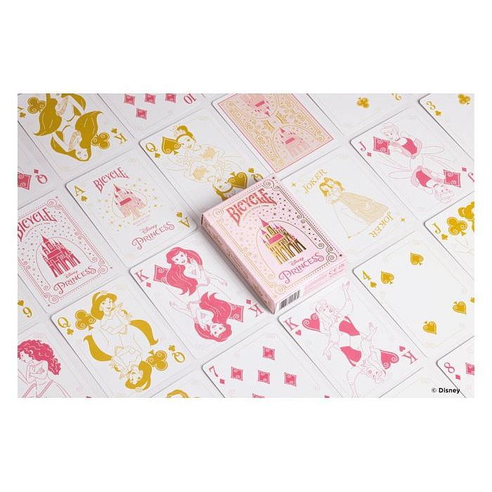 Гральні карти Bicycle Disney Princess inspired (pink) (ВР_КИБДПІП) зображення 3