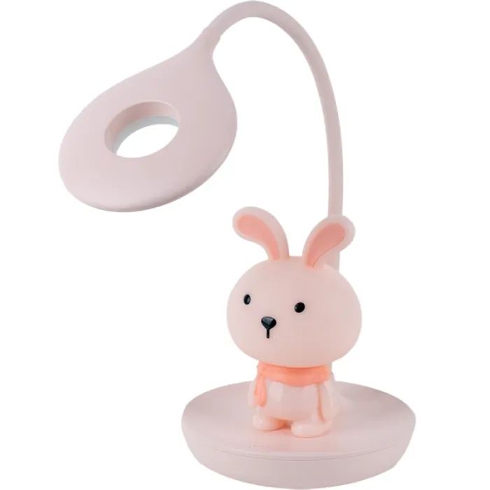 Настільна лампа Kite Bunny LED з акумулятором, блакитна (K24-492-1-3)