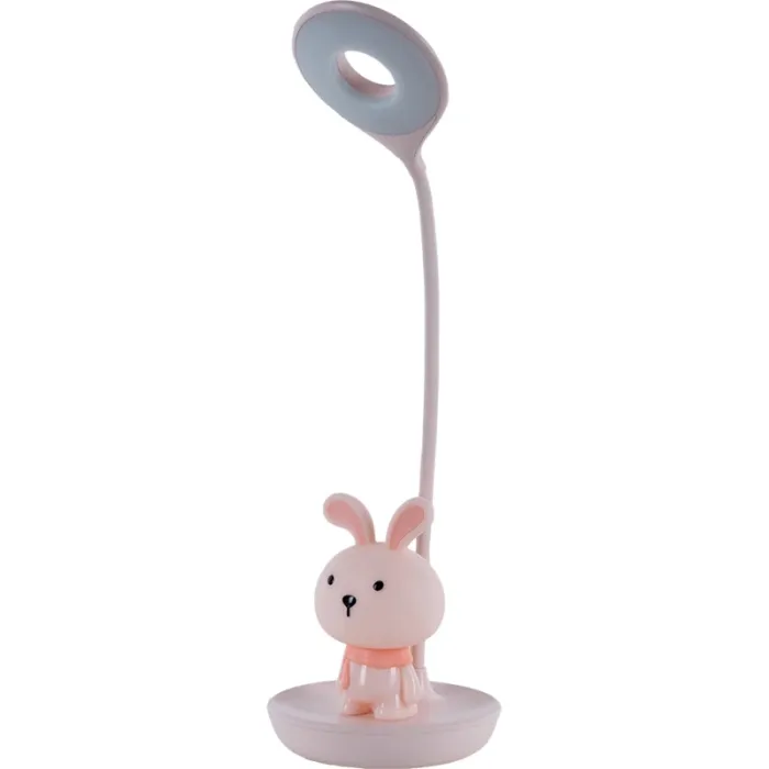 Настільна лампа Kite Bunny LED з акумулятором, біла (K24-492-1-1) зображення 2