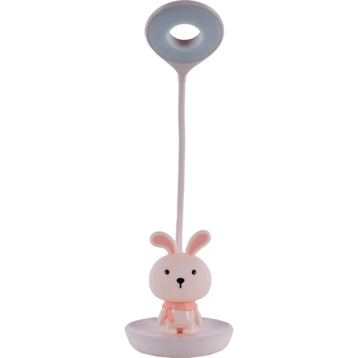 Настільна лампа Kite Bunny LED з акумулятором, біла (K24-492-1-1) зображення 3