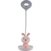 Настільна лампа Kite Bunny LED з акумулятором, рожева (K24-492-1-2) зображення 3