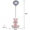 Настільна лампа Kite Bunny LED з акумулятором, рожева (K24-492-1-2) зображення 7