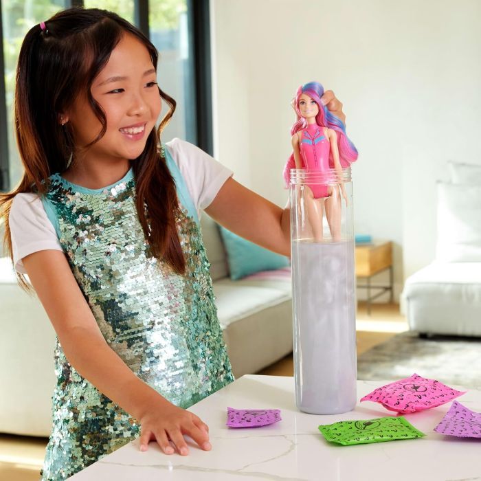 Кукла Barbie сюрприз Color Reveal серии Звезды диско (JCP01) изображение 6