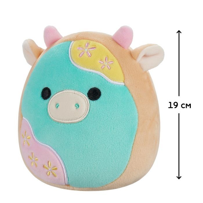 Мягкая игрушка Squishmallows Пастельная коровка 19 см (SQER01215) изображение 2