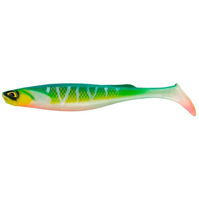Силикон рыболовный FishUP RAM Shad 8" 351 - Silver Tiger (1шт/уп) (1864.11.25)
