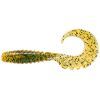 Силикон рыболовный FishUP Fancy Grub 1" 036 - Caramel/Green & Black (12шт/уп) (1862.02.24)