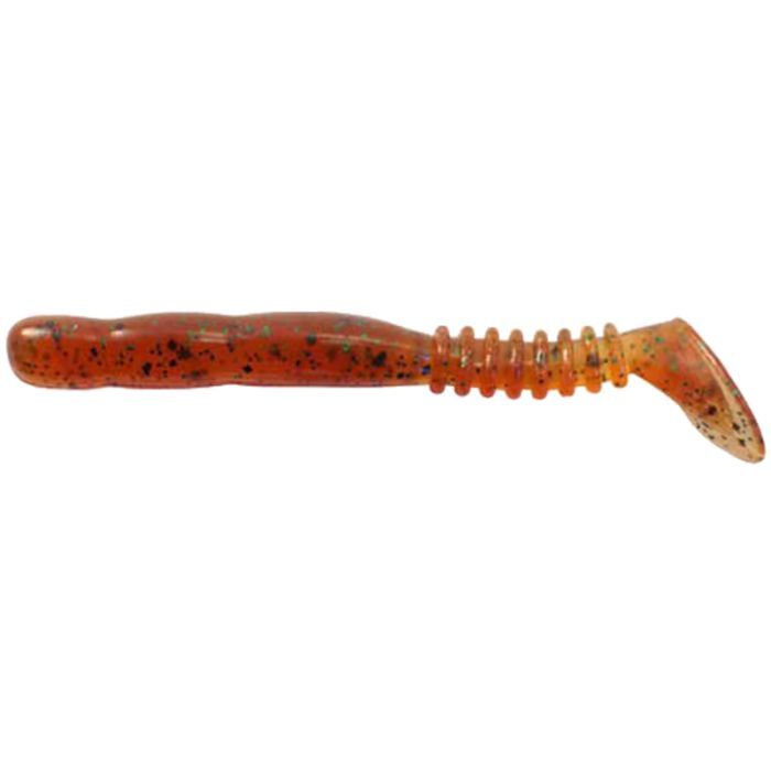 Силикон рыболовный Reins Rockvibe Shad 4" 568 Fire Sugar (12 шт/уп.) (1552.07.20)