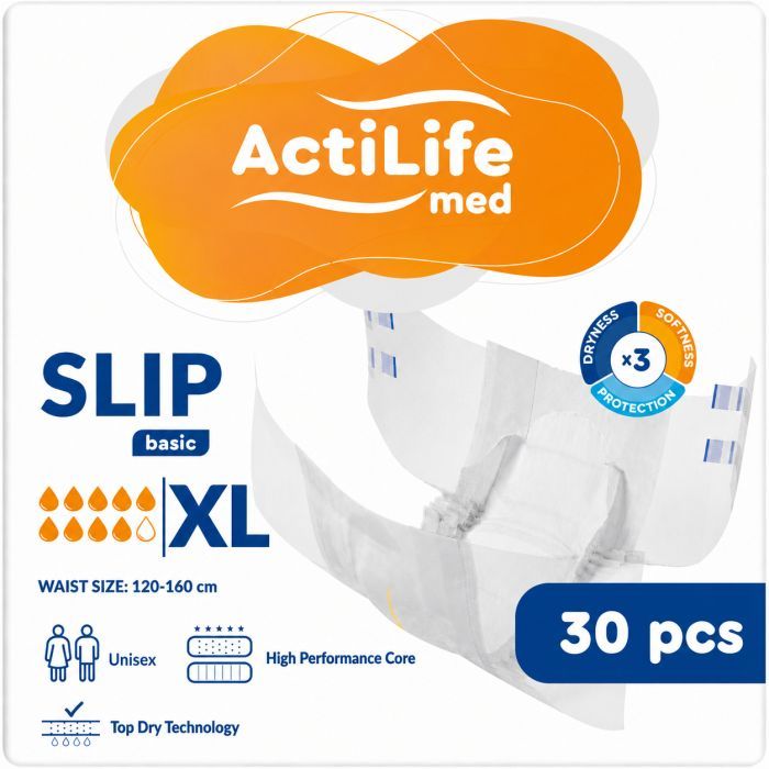 Підгузки для дорослих ActiLife Med Basic L, 30 шт (4820174981662)