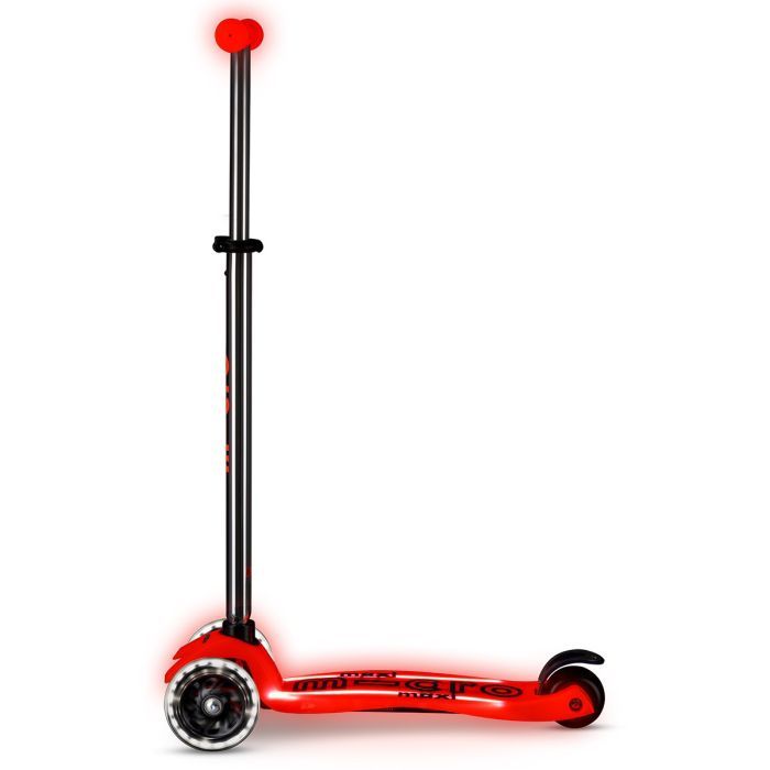Самокат Micro Maxi Deluxe Glow LED Plus Синій кришталь (MMD377) зображення 2