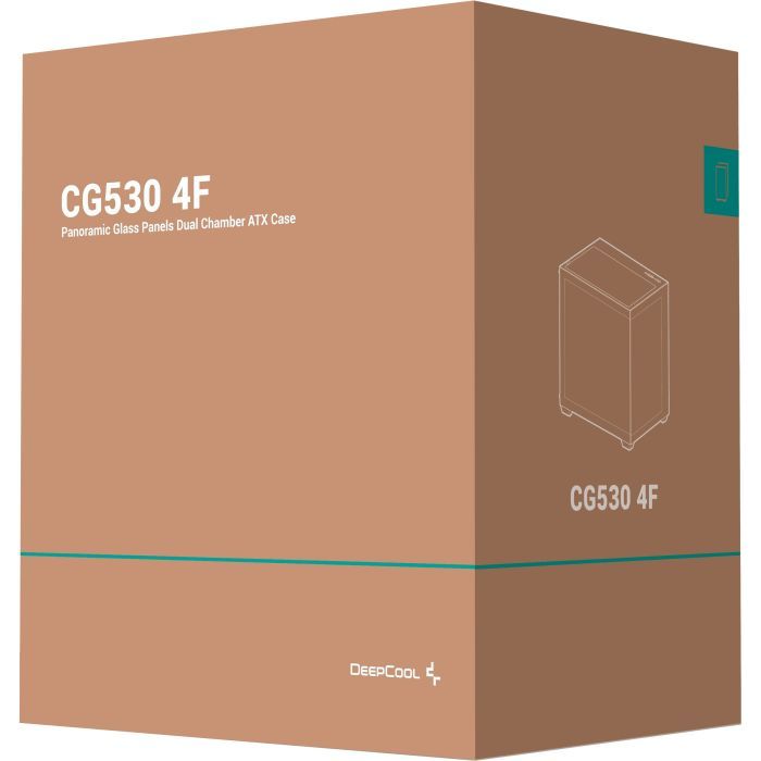 Корпус Deepcool CG530 4F Black (R-CG530-BKADA4-G-1) зображення 12