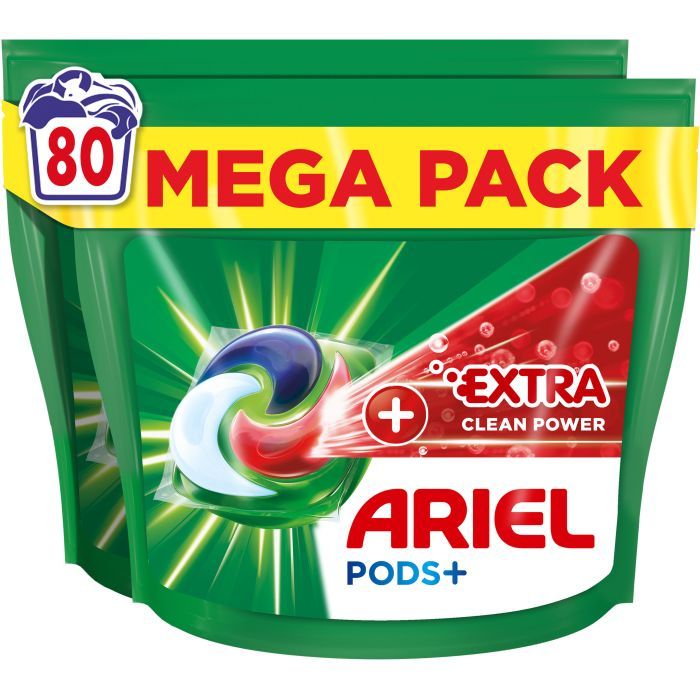 Капсулы для стирки Ariel Pods All-in-1 + Сила экстраочистки 52 шт. (8001090804938)
