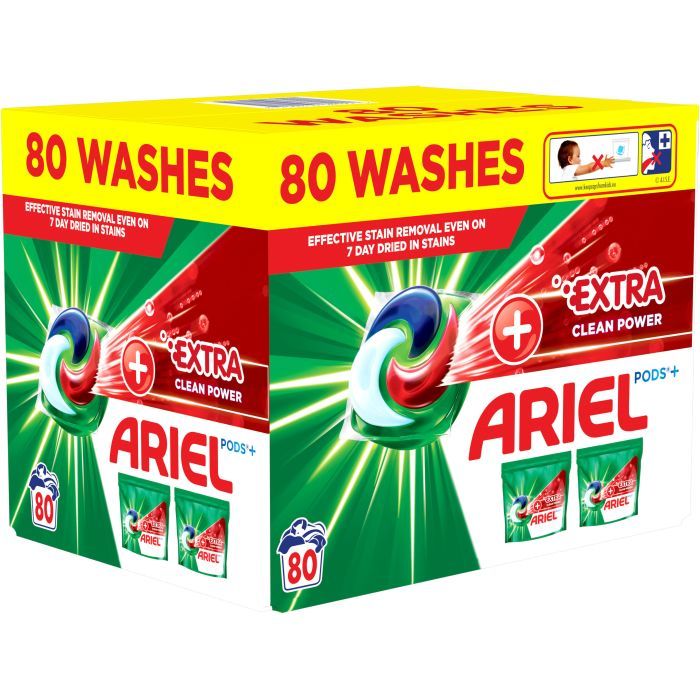 Капсулы для стирки Ariel Pods All-in-1 + Сила экстраочистки 52 шт. (8001090804938) изображение 2