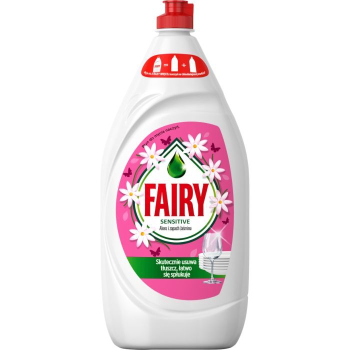 Средство для ручного мытья посуды Fairy Sensitive Алоэ вера и жасмин 1.35 л (8700216844086)
