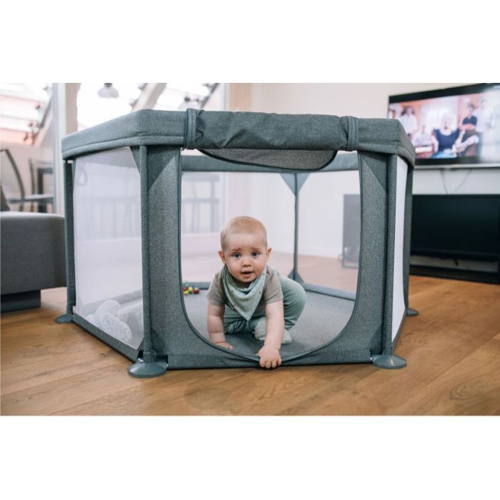 Детский манеж FreeON HEXAGON Grey (44459) изображение 2