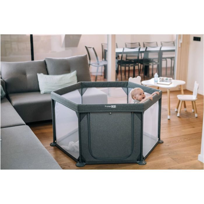 Детский манеж FreeON HEXAGON Grey (44459) изображение 4