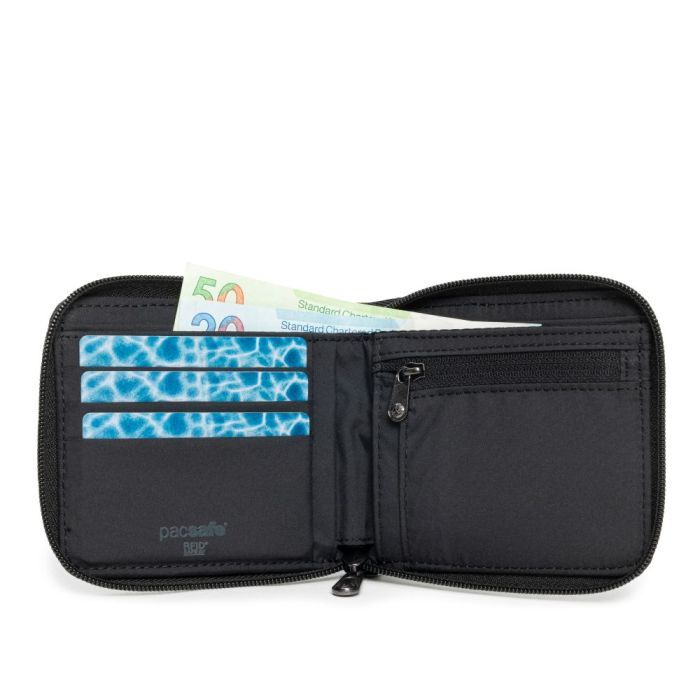 Кошелек Pacsafe RFIDsafe zip around wallet Темно-синий (11050651) изображение 3