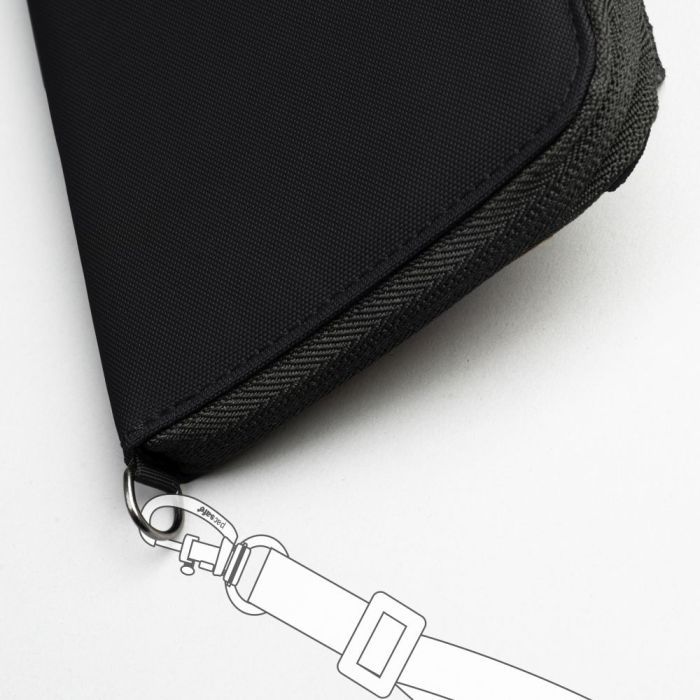 Кошелек Pacsafe RFIDsafe zip around wallet Темно-синий (11050651) изображение 5