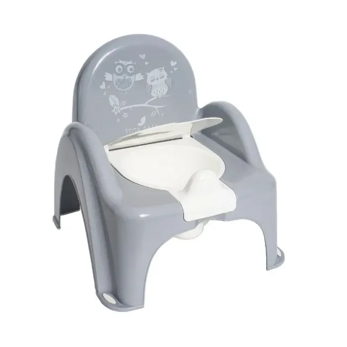 Горшок Tega Baby OWLS стілець, антиковзкий grey (SO-010-106)