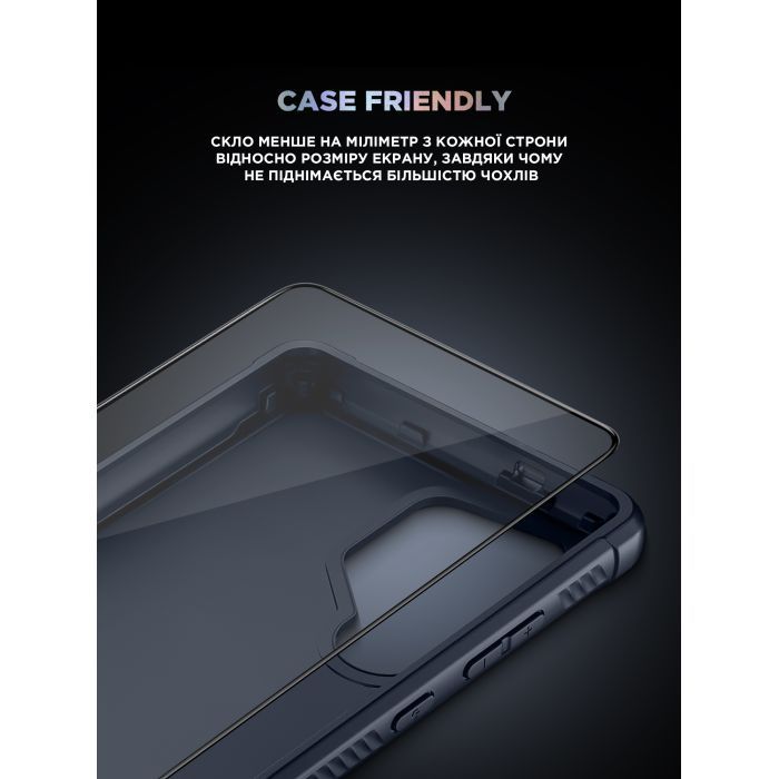 Скло захисне Armorstandart Supreme Black Icon Samsung S25 Plus / S24 Plus (ARM84628) зображення 6