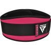 Атлетичний пояс RDX RX3 EVA Curve неопреновий Sharp Pink XS (WBE-RX3SP-XS) зображення 2