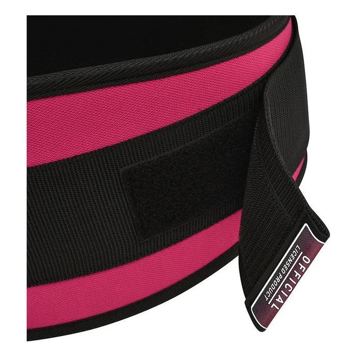 Атлетичний пояс RDX RX3 EVA Curve неопреновий Sharp Pink XS (WBE-RX3SP-XS) зображення 4