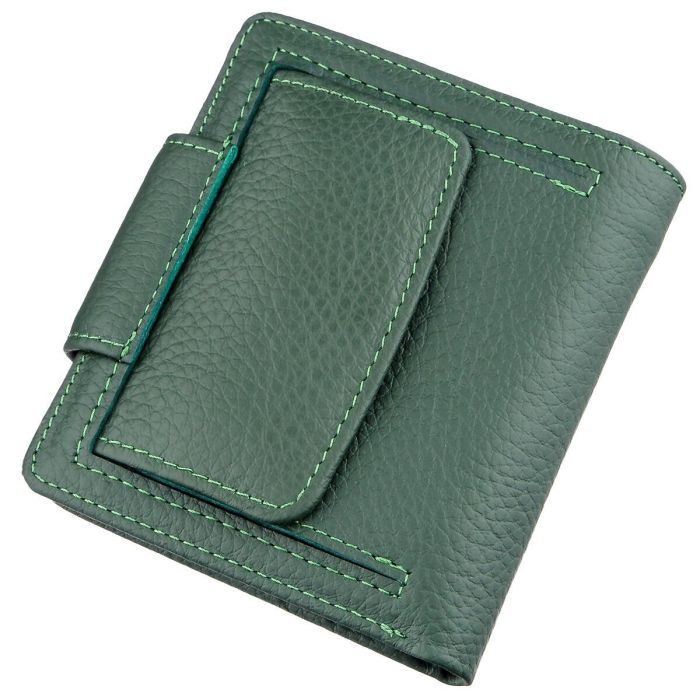 Кошелек ST Leather Зеленый (18959) изображение 2