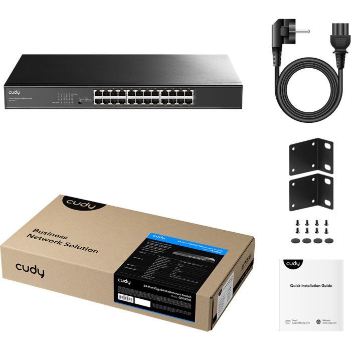 Комутатор мережевий Cudy GS1024L зображення 4