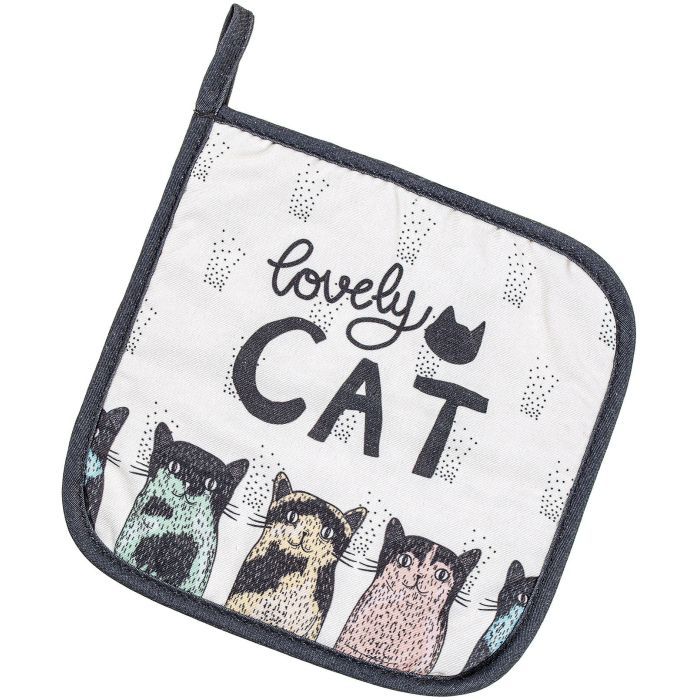 Кухонна прихватка Home Line Lovely Cat 20x20 см (182834)