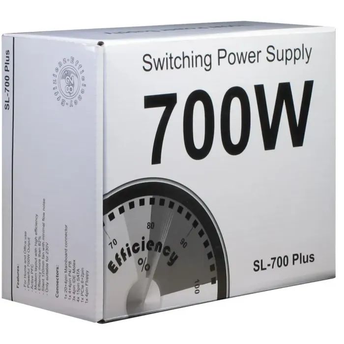 Блок питания Inter-Tech 700W (SL-700 Plus) изображение 3