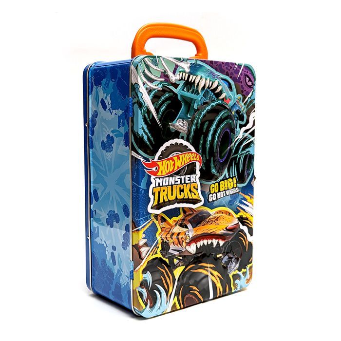Автотрек Hot Wheels Контейнер для хранения Monster trucks (HWCC21)
