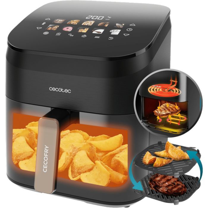Мультипечь Cecotec Cecofry&Grill Smokin 6500 (A01 EU01 101135) изображение 2